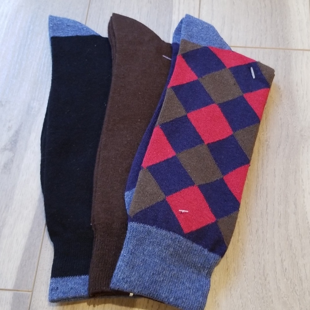 3 Pair Men's Sock Assortment